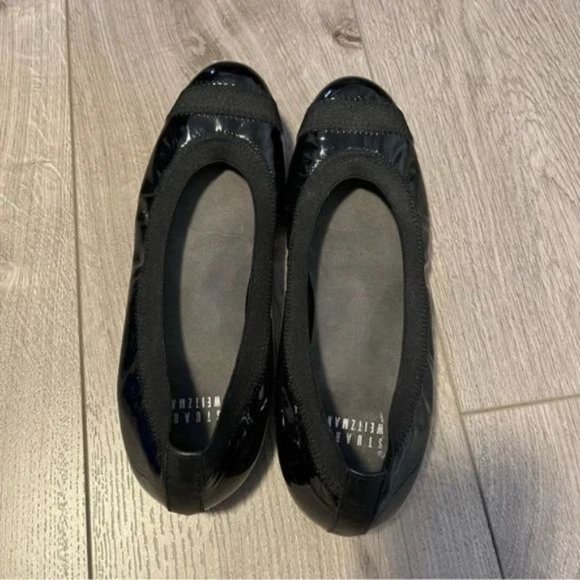 Stuart Weitzman Black Patent Leather ballet flats Black size US 6 - Picture 7 of 7